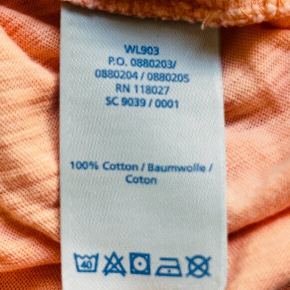 Boden Peach Tee Top 8 - Picture 3 of 4